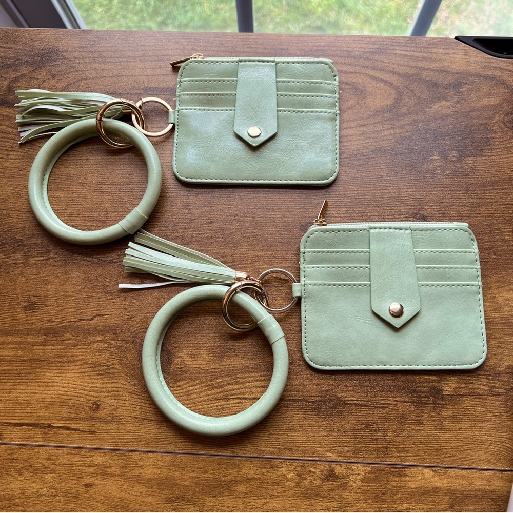 O Ring Keychain Wallet for Women